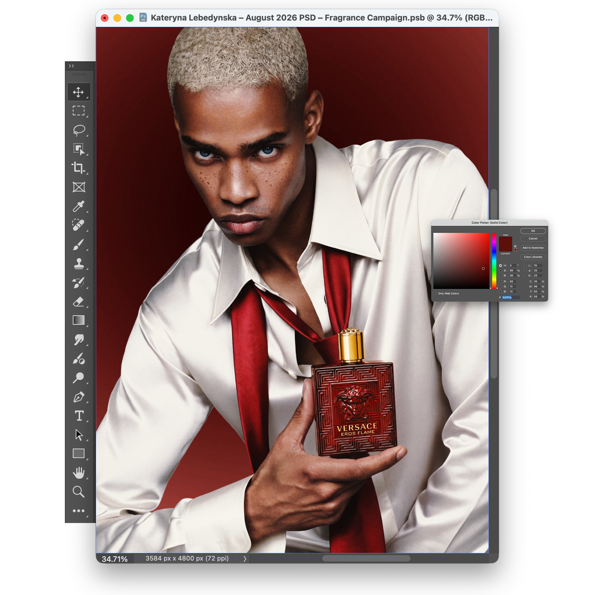 Fragrance Campaign — Layered PSD File - Image 3