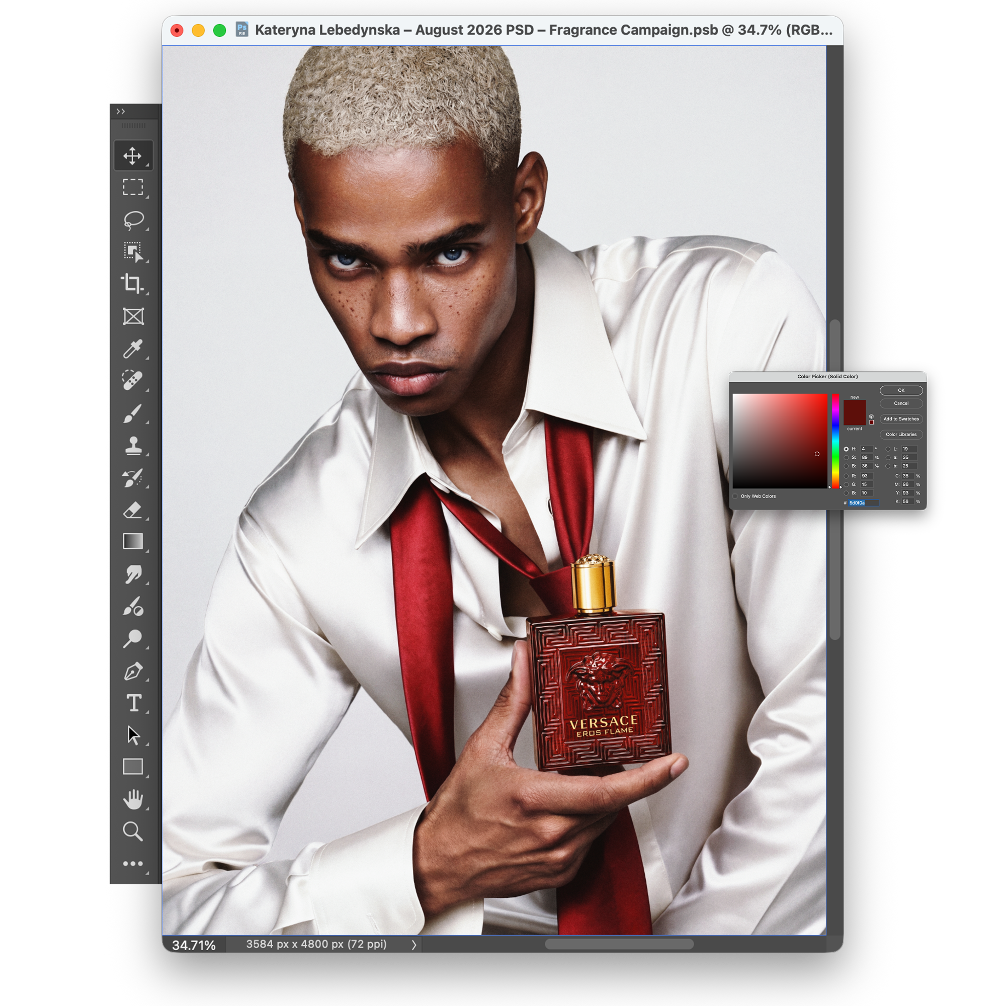 Fragrance Campaign — Layered PSD File - Image 5